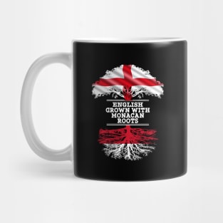 English Grown With Monacan Roots - Gift for Monacan With Roots From Monaco Mug